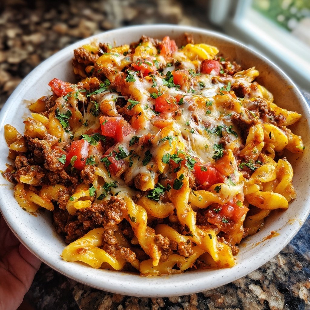 Zesty Taco Pasta Delight