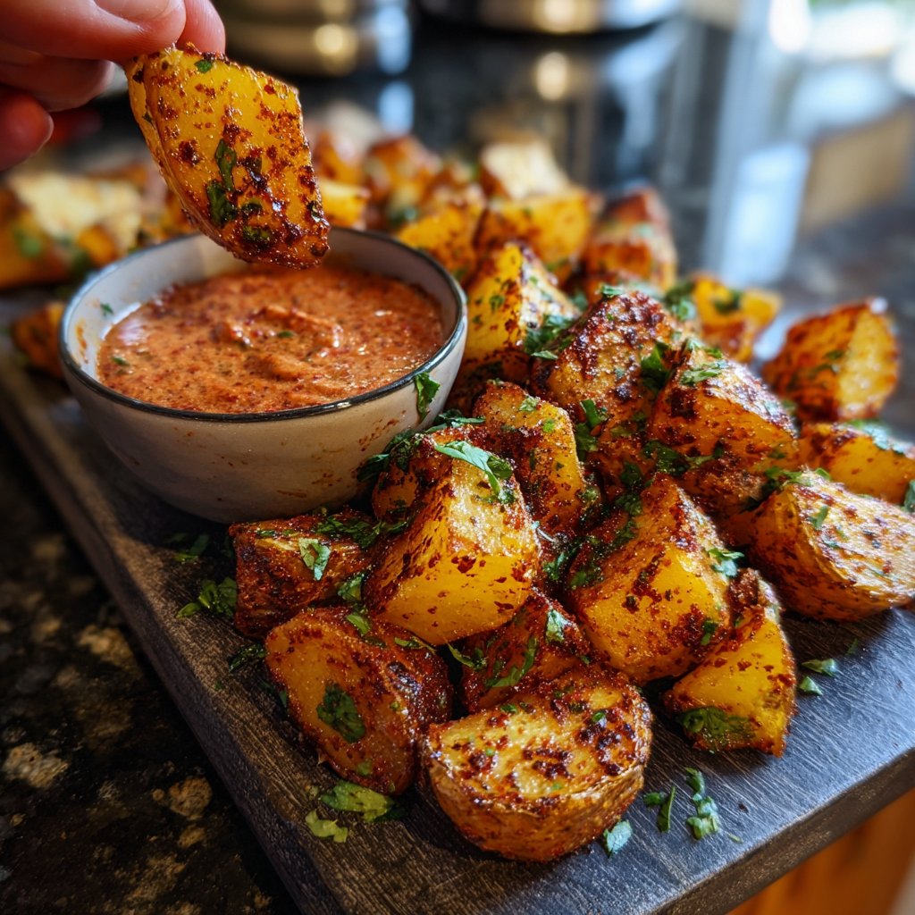 Smoky Chipotle Airfryer Potatoes