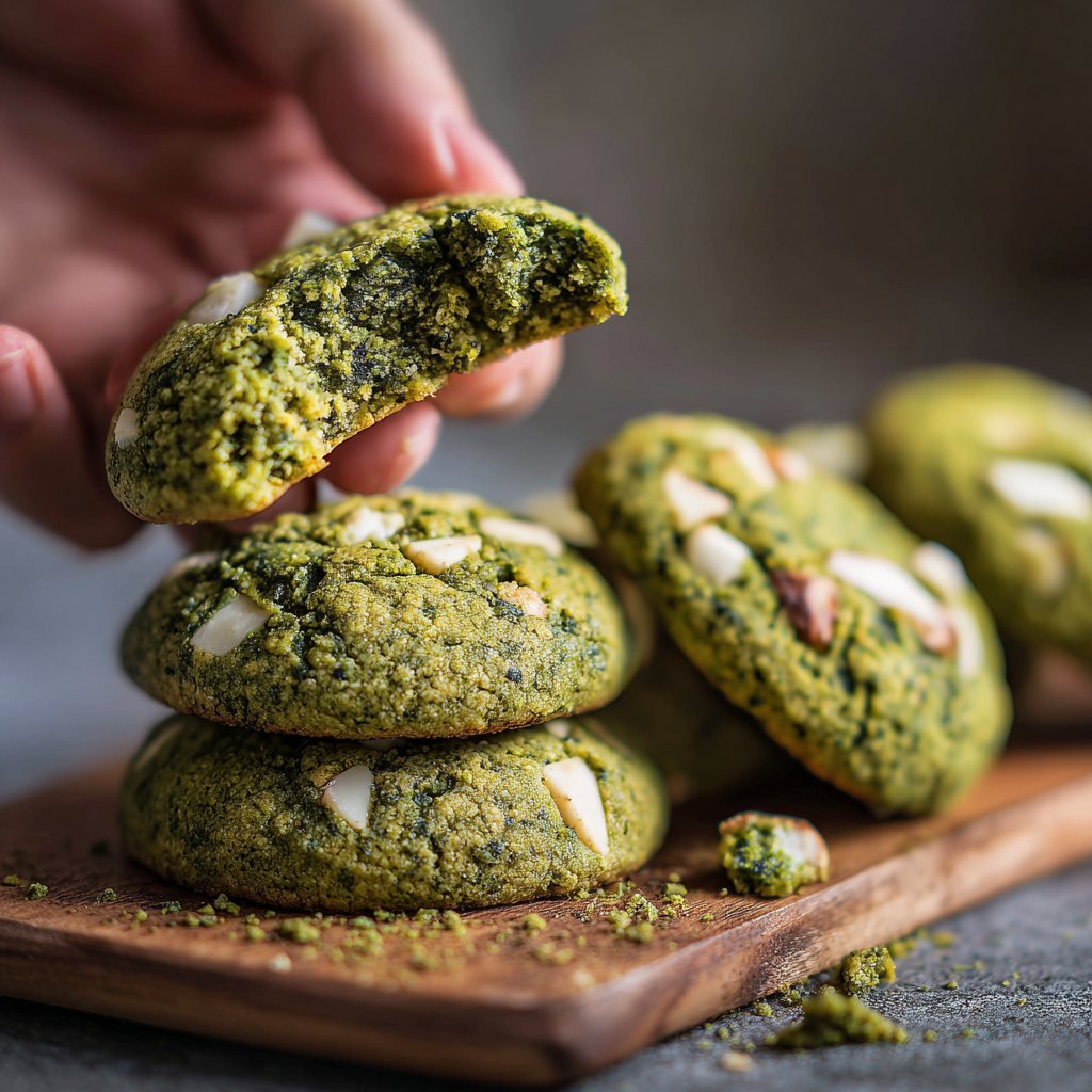 Matcha Green Tea Cookies