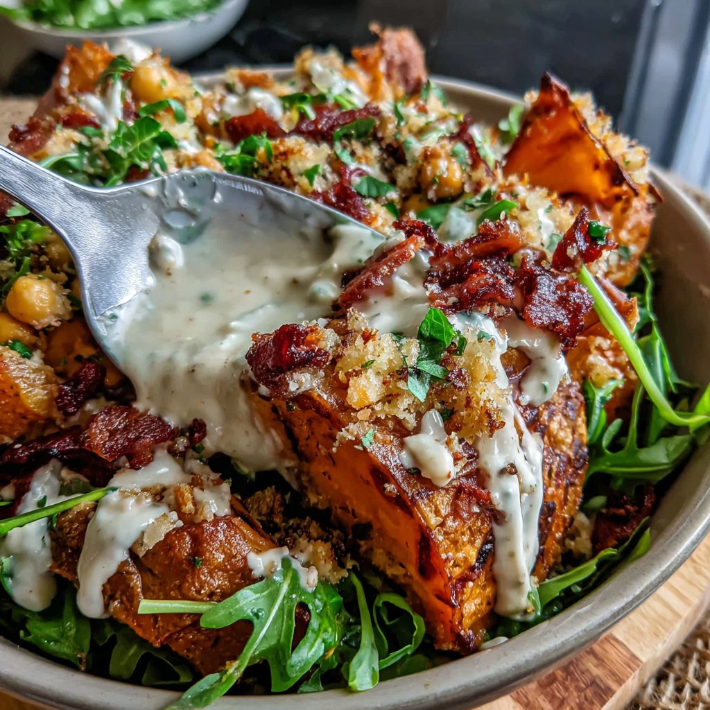 Roasted Sweet Potato and Chickpea Bowls