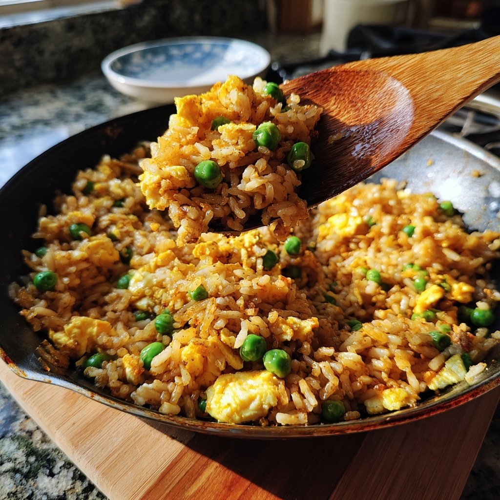 Quick 10 Minute Egg Fried Rice