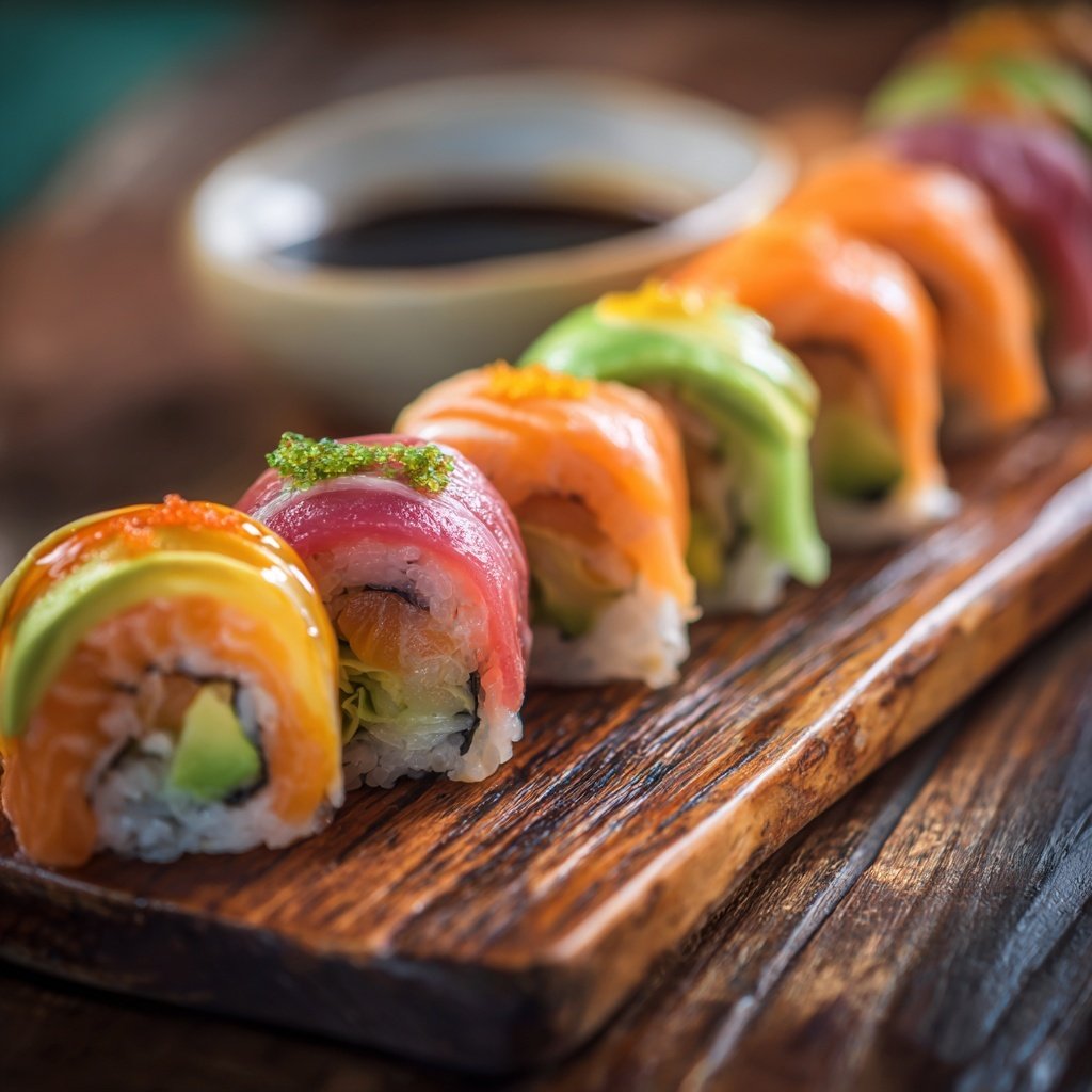 Global Japanese Sushi Rolls