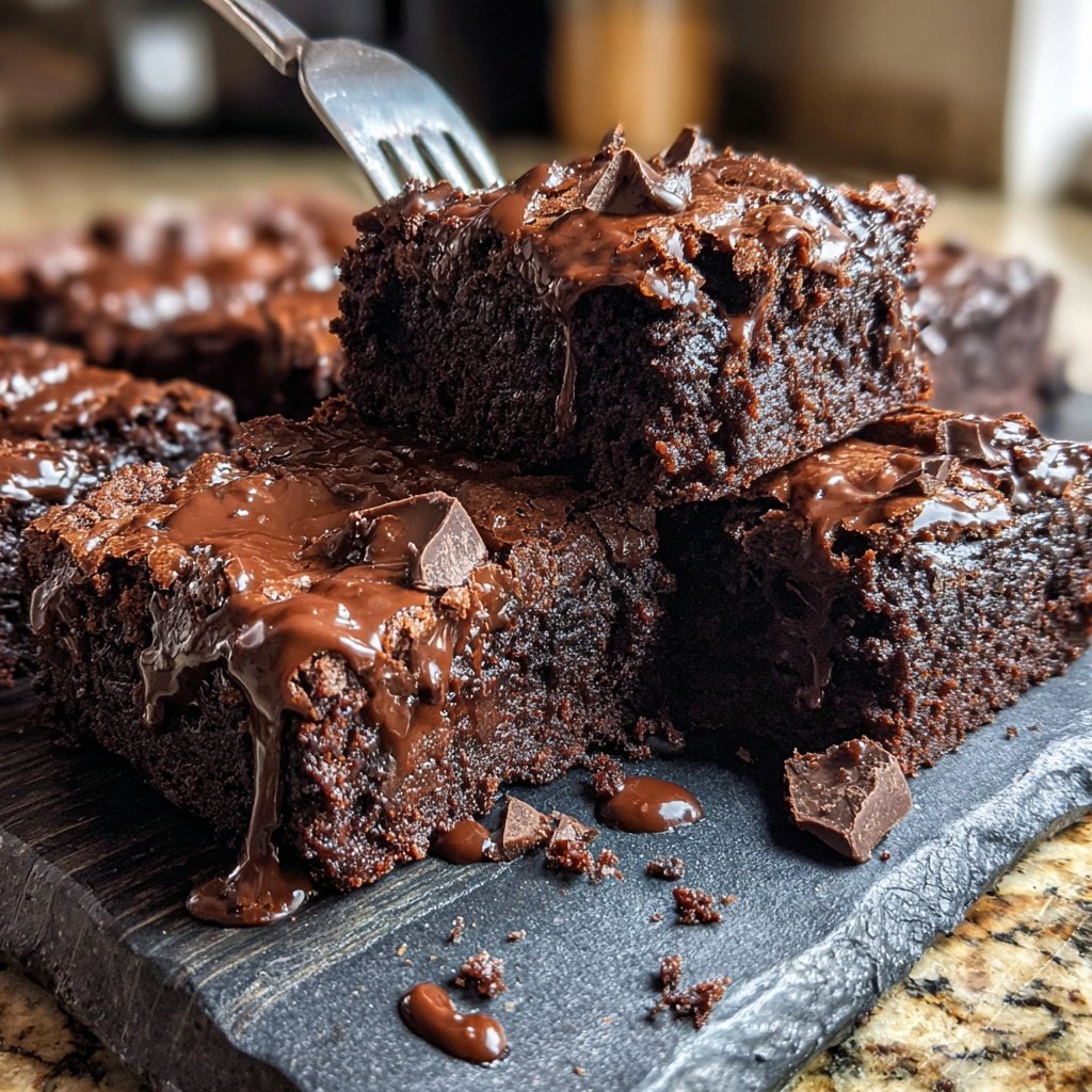 Dessert Chocolate Fudge Brownies